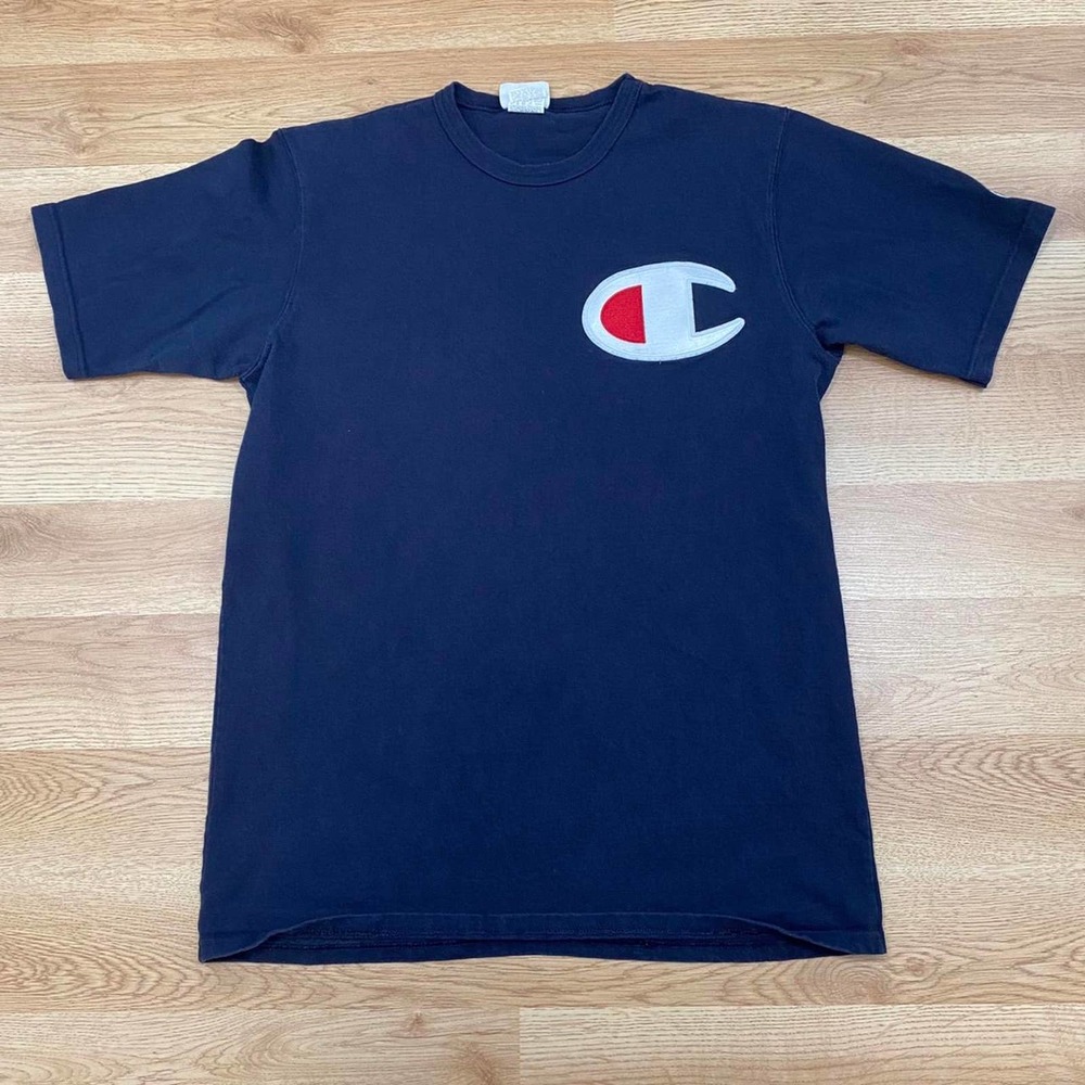 Champion brand tee shirt navy